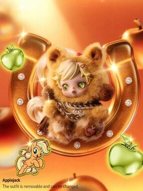 Skullpanda x My Little Pony Applejack Plush